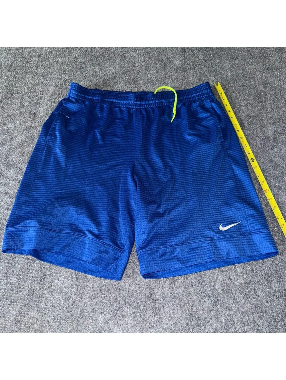 Nike Blue Baggy Mesh Hoop Shorts Mens XL Vtg y2k 90s Rare